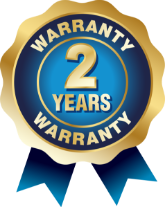 Two years warranty